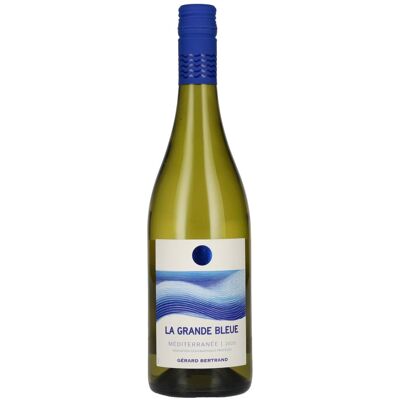 Gérard Bertrand La Grande Bleue 2024 - Vin blanc - Publicité Gérard Bertrand La Grande Bleue 2024 - Vin blanc - Publicité