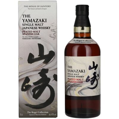 The House of Suntory Suntory The Yamazaki Single Malt Peated Spanish Oak Kogei Collection 43% Vol. 0,7l en boîte cadeau - Publicité The House of Suntory Suntory The Yamazaki Single Malt Peated Spanish Oak Kogei Collection 43% Vol. 0,7l en boîte cadeau - Publicité
