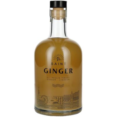 Saint Ginger Ingwer Liqueur 15% Vol. 0,7l - Publicité Saint Ginger Ingwer Liqueur 15% Vol. 0,7l - Publicité
