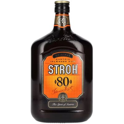 Stroh 80 Original Autriche Inländer-Rhum - Rhum - Publicité Stroh 80 Original Autriche Inländer-Rhum - Rhum - Publicité