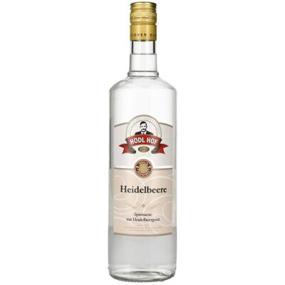 Hödl Hof HEIDELBEER Spiritueux 33% Vol. 1l - Publicité Hödl Hof HEIDELBEER Spiritueux 33% Vol. 1l - Publicité