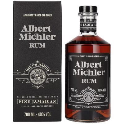 Albert Michler Distillery Albert Michler Jamaica Dark Rum 40% Vol. 0,7l en boîte cadeau - Publicité Albert Michler Distillery Albert Michler Jamaica Dark Rum 40% Vol. 0,7l en boîte cadeau - Publicité
