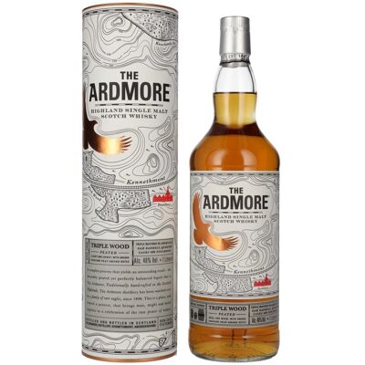 The Ardmore Triple Wood Peated Highland Single Malt - Whisky - Publicité The Ardmore Triple Wood Peated Highland Single Malt - Whisky - Publicité