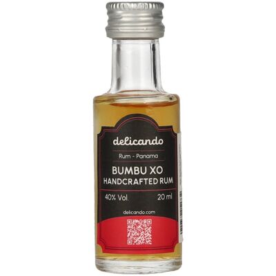 Rhum Bumbu Bumbu XO Handcrafted Rum 40% Vol. 0,02l - Publicité Rhum Bumbu Bumbu XO Handcrafted Rum 40% Vol. 0,02l - Publicité