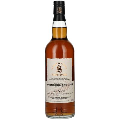 Signatory Vintage 100 Proof Edition MANNOCHMORE 11 Years Old Single Malt #51 2014 57,1% Vol. 0,7l - Publicité Signatory Vintage 100 Proof Edition MANNOCHMORE 11 Years Old Single Malt #51 2014 57,1% Vol. 0,7l - Publicité