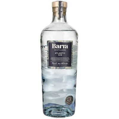 Gin Atlantique Isle of Barra - Spiritueux maritime écossais - Publicité Gin Atlantique Isle of Barra - Spiritueux maritime écossais - Publicité