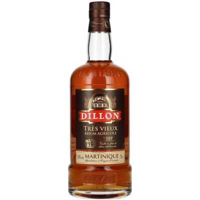 Rhum Dillon Dillon V.S.O.P. Très Vieux Rhum Agricole 43% Vol. 0,7l - Publicité Rhum Dillon Dillon V.S.O.P. Très Vieux Rhum Agricole 43% Vol. 0,7l - Publicité