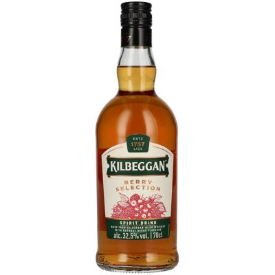 Le whisky Kilbeggan Kilbeggan Berry Selection Spirit Drink 32,5% Vol. 0,7l - Publicité Le whisky Kilbeggan Kilbeggan Berry Selection Spirit Drink 32,5% Vol. 0,7l - Publicité