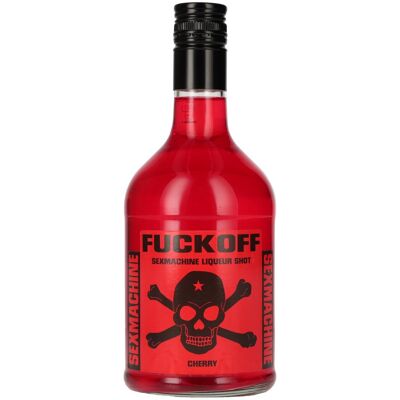 Fuckoff vodka, liqueurs & more Fuckoff SEXMACHINE Cherry Liqueur 15% Vol. 0,7l - Publicité Fuckoff vodka, liqueurs & more Fuckoff SEXMACHINE Cherry Liqueur 15% Vol. 0,7l - Publicité