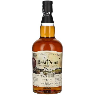 Whisky Druid - Best Dram Best Dram 8 Years Old Dalmunach 1st Fill PX Sherry Quarter Cask Single Malt #922 2016 56,2% Vol. 0,7l - Publicité Whisky Druid - Best Dram Best Dram 8 Years Old Dalmunach 1st Fill PX Sherry Quarter Cask Single Malt #922 2016 56,2% Vol. 0,7l - Publicité