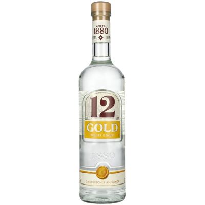 12 Ouzo 12 GOLD Anislikör by Ouzo 12 36% Vol. 0,7l - Publicité 12 Ouzo 12 GOLD Anislikör by Ouzo 12 36% Vol. 0,7l - Publicité