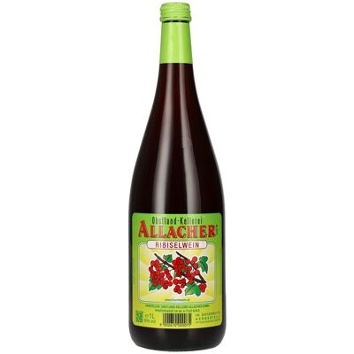 Allacher Ribiselwein 6% Vol. 1l - Publicité Allacher Ribiselwein 6% Vol. 1l - Publicité