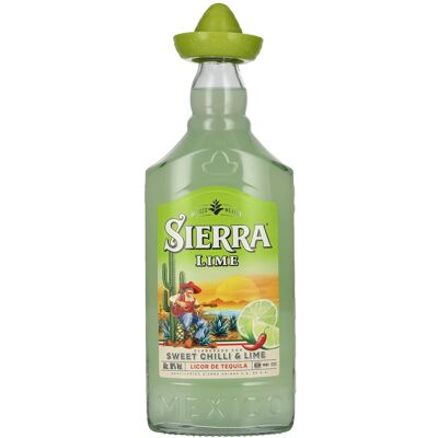 Sierra Tequila Sierra Lime Licor de Tequila 18% Vol. 0,7l - Publicité Sierra Tequila Sierra Lime Licor de Tequila 18% Vol. 0,7l - Publicité