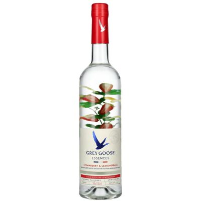 Grey Goose Vodka Framboise & Citronnelle - Vodka aromatisée à la fraise et à la citronnelle - Publicité Grey Goose Vodka Framboise & Citronnelle - Vodka aromatisée à la fraise et à la citronnelle - Publicité