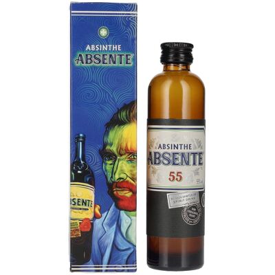 Absente Absinthe 55% Vol. 0,1l en Boîte Cadeau - Publicité Absente Absinthe 55% Vol. 0,1l en Boîte Cadeau - Publicité