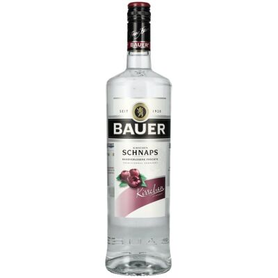 Bauer Kirschen Schnaps 36% Vol. 1l - Publicité Bauer Kirschen Schnaps 36% Vol. 1l - Publicité