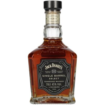 Jack Daniel's Single Barrel Select 45% - 0,7l - Publicité Jack Daniel's Single Barrel Select 45% - 0,7l - Publicité