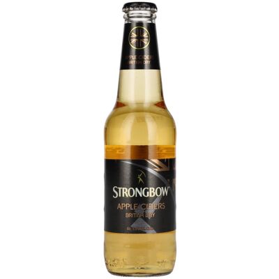 Strongbow Apple Ciders British Dry 5% Vol. 0,33l - Publicité Strongbow Apple Ciders British Dry 5% Vol. 0,33l - Publicité