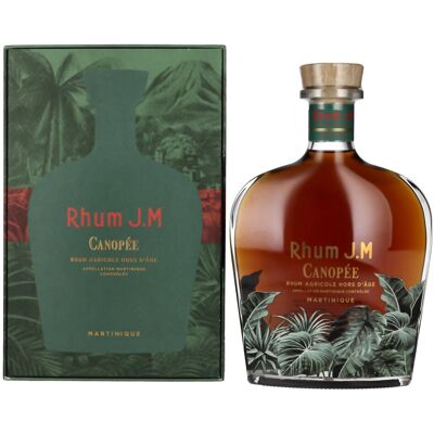 Rhum J.M Canopée Martinique Agricole Hors D'Âge 46% Vol. 0,7l en boîte cadeau - Publicité Rhum J.M Canopée Martinique Agricole Hors D'Âge 46% Vol. 0,7l en boîte cadeau - Publicité
