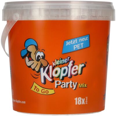 Kleiner Klopfer Party Mix To Go 16,7% Vol. 18x0,02l PET - Publicité Kleiner Klopfer Party Mix To Go 16,7% Vol. 18x0,02l PET - Publicité