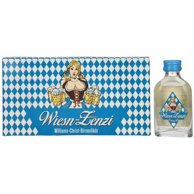 Wiesn-Zenzi Birnenlikör 15% Vol. 20x0,02l - Publicité Wiesn-Zenzi Birnenlikör 15% Vol. 20x0,02l - Publicité