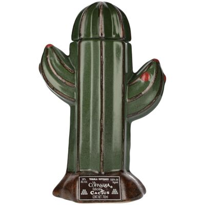 La Cofradia Tequila Reposado 100% de Agave Edicion CACTUS 38% Vol. 0,7l - Publicité La Cofradia Tequila Reposado 100% de Agave Edicion CACTUS 38% Vol. 0,7l - Publicité