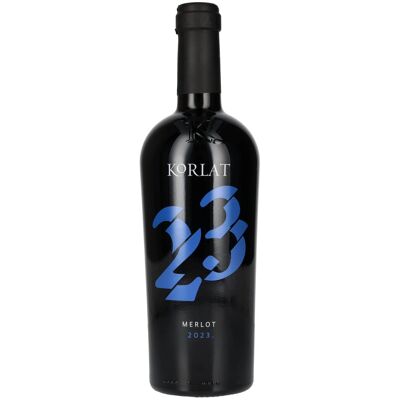 Korlat by Badel 1862 Korlat Vinarija Benkovac Merlot 2023 14,5% Vol. 0,75l - Publicité Korlat by Badel 1862 Korlat Vinarija Benkovac Merlot 2023 14,5% Vol. 0,75l - Publicité