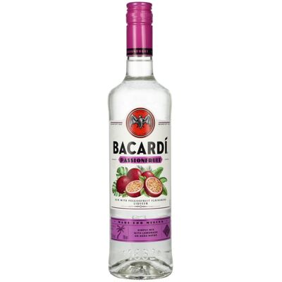 Bacardi PASSIONFRUIT Rum With Natural Flavors 27% Vol. 0,7l - Publicité Bacardi PASSIONFRUIT Rum With Natural Flavors 27% Vol. 0,7l - Publicité