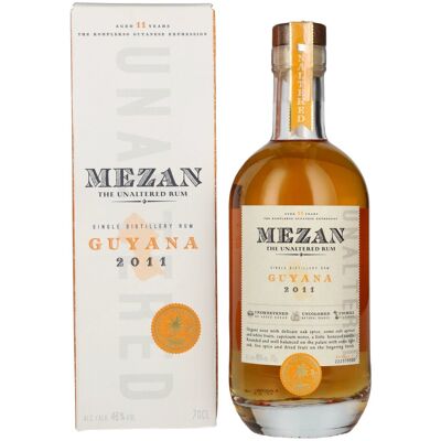 Rhum Mezan Mezan The Unaltered Rum Guyana 2011 46% Vol. 0,7l en boîte cadeau - Publicité Rhum Mezan Mezan The Unaltered Rum Guyana 2011 46% Vol. 0,7l en boîte cadeau - Publicité