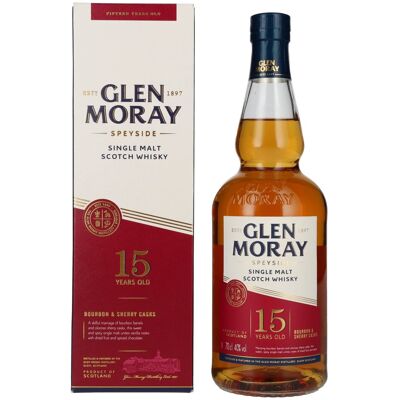 Glen Moray 15 Ans Elgin Heritage - Whisky Simple de Malt Speyside - Publicité Glen Moray 15 Ans Elgin Heritage - Whisky Simple de Malt Speyside - Publicité