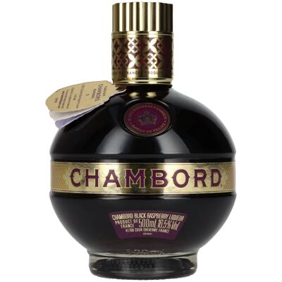 Chambord Black Raspberry Liqueur Royale de France 16,5% Vol. 0,5l - Publicité Chambord Black Raspberry Liqueur Royale de France 16,5% Vol. 0,5l - Publicité