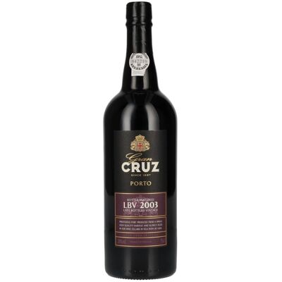 Porto Cruz Gran Cruz Porto LBV 2003 20% Vol. 0,75l - Publicité Porto Cruz Gran Cruz Porto LBV 2003 20% Vol. 0,75l - Publicité