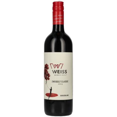 Weingut Weiss Christian & Thomas Weiss Zweigelt Classic 2024 13% Vol. 0,75l - Publicité Weingut Weiss Christian & Thomas Weiss Zweigelt Classic 2024 13% Vol. 0,75l - Publicité