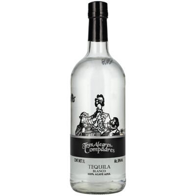 La Cofradia Tequila La Cofradia Tres Alegres Compadres Tequila Blanco 100% de Agave 38% Vol. 1l - Publicité La Cofradia Tequila La Cofradia Tres Alegres Compadres Tequila Blanco 100% de Agave 38% Vol. 1l - Publicité