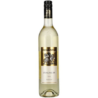 Weingut Riegelnegg Riegelnegg Sämling 88 Steiermark 2025 12,5% Vol. 0,75l - Publicité Weingut Riegelnegg Riegelnegg Sämling 88 Steiermark 2025 12,5% Vol. 0,75l - Publicité
