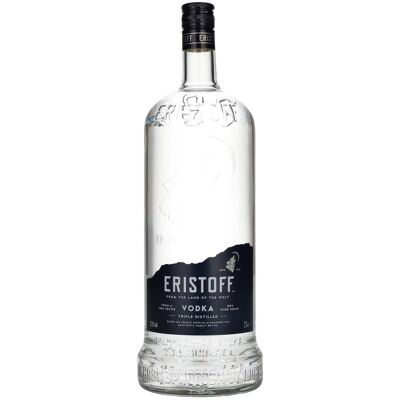 Eristoff Premium Vodka - 2L - 37,5% - Spirit Classique - Publicité Eristoff Premium Vodka - 2L - 37,5% - Spirit Classique - Publicité