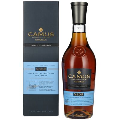 Camus VSOP Intensément Aromatique Cognac 0,7l 40% - Publicité Camus VSOP Intensément Aromatique Cognac 0,7l 40% - Publicité
