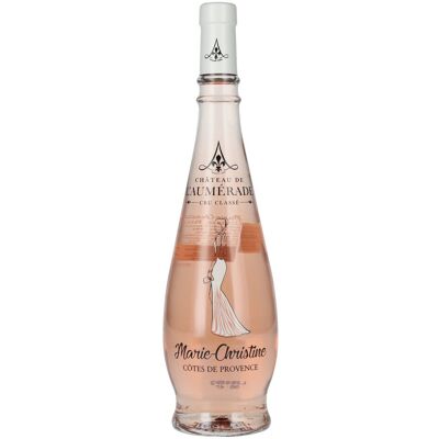 Chateau de l'Aumérade Cru Classé Marie-Christine Côtes de Provence Rosé AOP 2024 13% Vol. 0,75l - Publicité Chateau de l'Aumérade Cru Classé Marie-Christine Côtes de Provence Rosé AOP 2024 13% Vol. 0,75l - Publicité