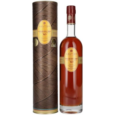 Gautier Cognac XO PINAR DEL RIO Exclusive Cigar Blend 41,2% Vol. 0,7l en boîte cadeau - Publicité Gautier Cognac XO PINAR DEL RIO Exclusive Cigar Blend 41,2% Vol. 0,7l en boîte cadeau - Publicité