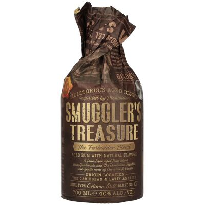 Smuggler's Treasure The Forbidden Blend 40% Vol. 0,7l - Publicité Smuggler's Treasure The Forbidden Blend 40% Vol. 0,7l - Publicité
