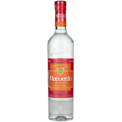 El Recuerdo de Oaxaca Mezcal-Joven 100% Agave Angustifolia DOP 40% Vol. 0,7l - Publicité El Recuerdo de Oaxaca Mezcal-Joven 100% Agave Angustifolia DOP 40% Vol. 0,7l - Publicité