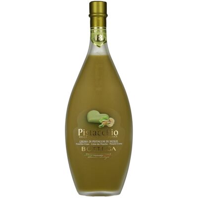 Bottega Pistache - Crème de Pistache Sicilienne - Liqueur Crème - Publicité Bottega Pistache - Crème de Pistache Sicilienne - Liqueur Crème - Publicité