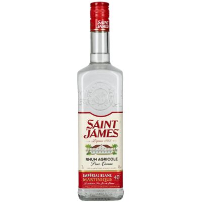 Rhum Saint James Saint James Rhum Blanc Agricole Martinique 40% Vol. 0,7l - Publicité Rhum Saint James Saint James Rhum Blanc Agricole Martinique 40% Vol. 0,7l - Publicité