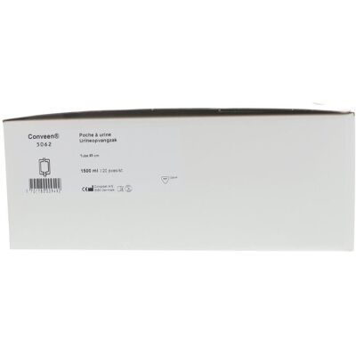 Coloplast Conveen Poches De Nuit 1,5l 5062 Sachet(S) 20 pc(s) - Publicité Coloplast Conveen Poches De Nuit 1,5l 5062 Sachet(S) 20 pc(s) - Publicité
