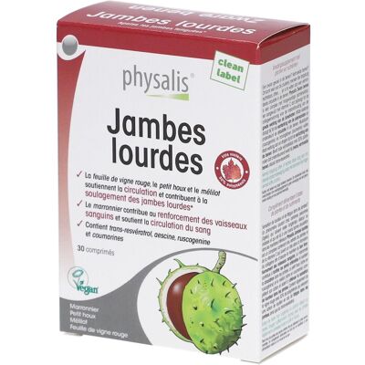 physalis® Jambes lourdes Comprimé(S) 30 pc(s) - Publicité physalis® Jambes lourdes Comprimé(S) 30 pc(s) - Publicité