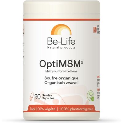 Be-Life Opti®-MSM 800 Capsule(S) 90 pc(s) - Publicité Be-Life Opti®-MSM 800 Capsule(S) 90 pc(s) - Publicité