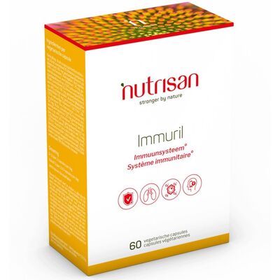 Nutrisan Nutritisan Immuril 60 capsules - Complément alimentaire - Publicité Nutrisan Nutritisan Immuril 60 capsules - Complément alimentaire - Publicité