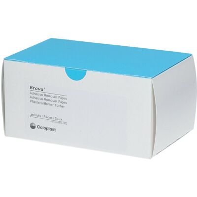 Coloplast Brava® Adhesive remover Wipes Sachet(S) 30 pc(s) - Publicité Coloplast Brava® Adhesive remover Wipes Sachet(S) 30 pc(s) - Publicité