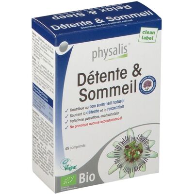 physalis Relax & Sleep Comprimé(S) 45 pc(s) - Publicité physalis Relax & Sleep Comprimé(S) 45 pc(s) - Publicité