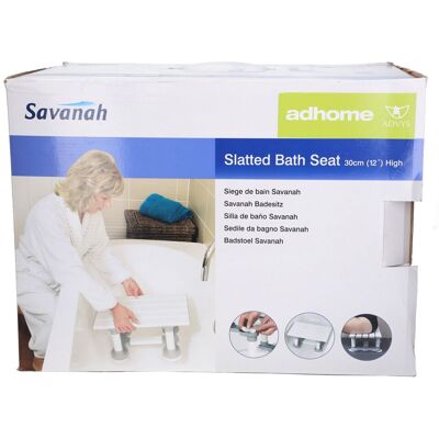 ADVYS - Adhome Savanah - 30 cm - for bathtub - Siège de baignoire - Publicité ADVYS - Adhome Savanah - 30 cm - for bathtub - Siège de baignoire - Publicité